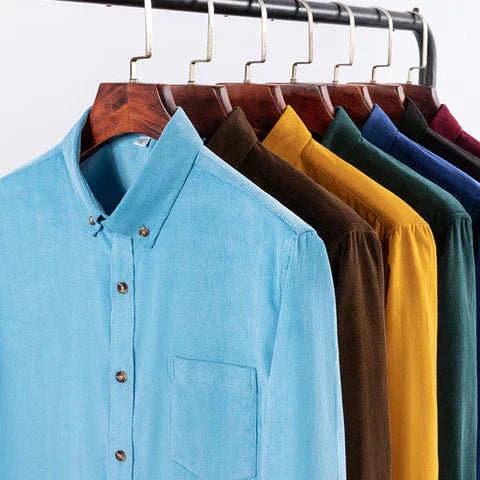 Emanuel™ | Camicia in Velluto a Coste