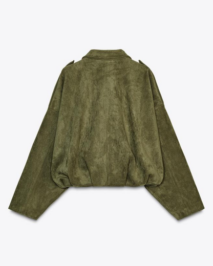 Noraly™ | Giacca Bomber in Suede