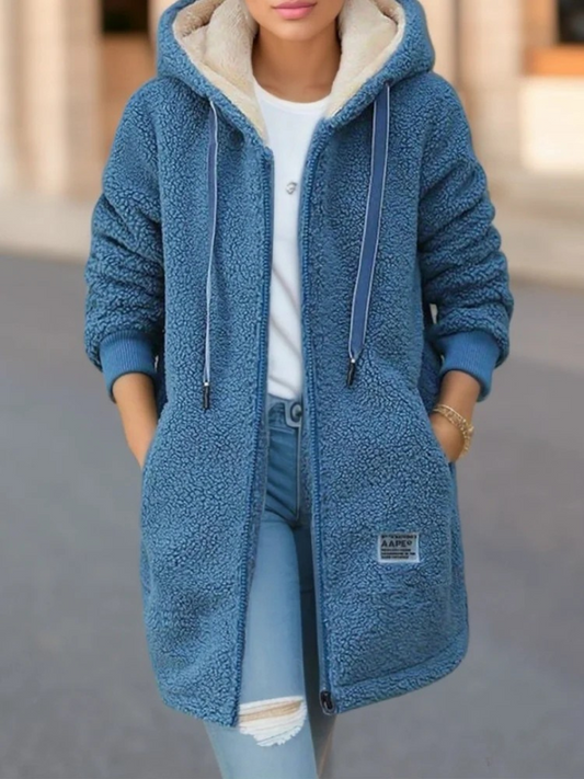 Elianne™ | Giacca Teddy Calda con Cappuccio
