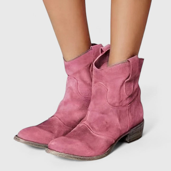 FLEUR – STIVALETTO WESTERN DISTRESSED