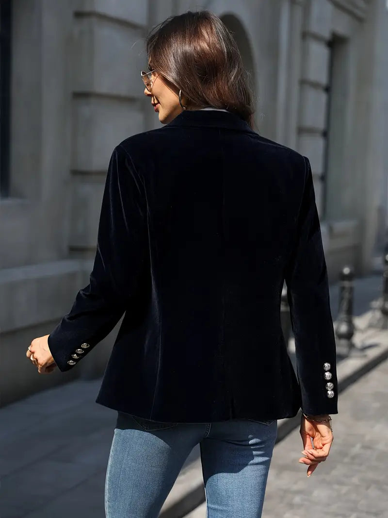 Keet™ | Elegante Blazer in Velluto
