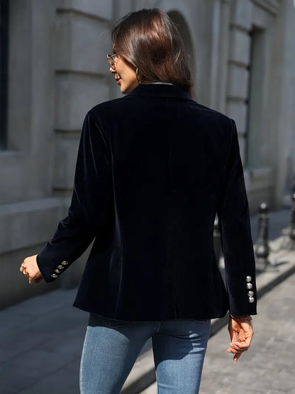 Keet™ | Elegante Blazer in Velluto