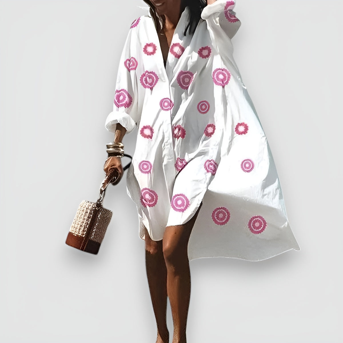 Bianco/rosa / 2XL