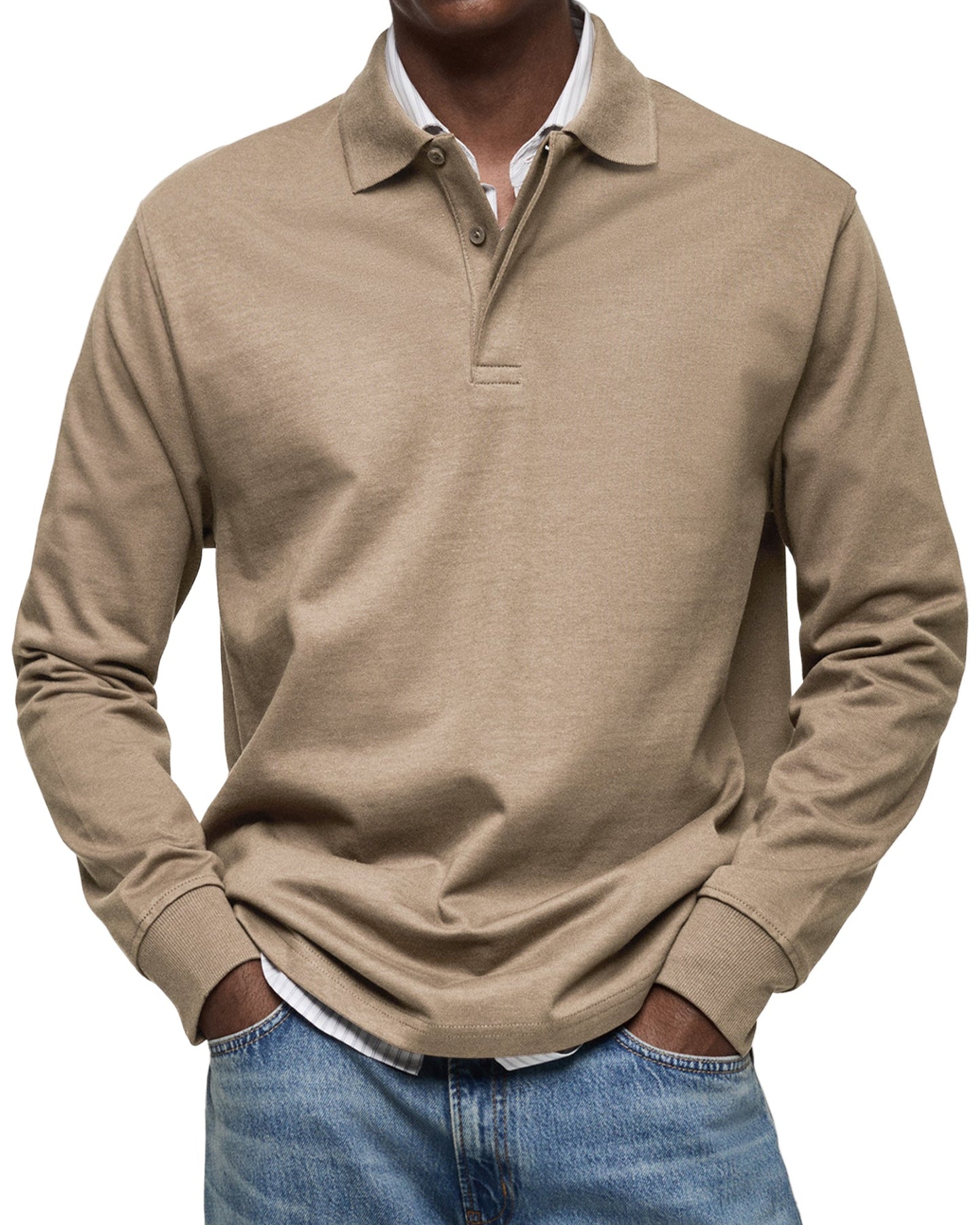 Wessel™ | Polo Casual a Maniche Lunghe