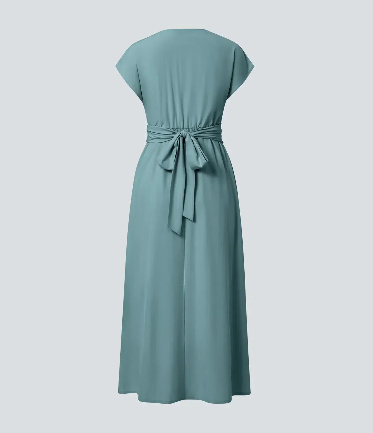 Aimee™ | Maxi abito con vita plissettata