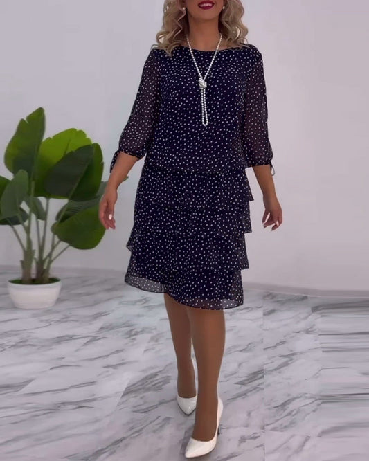 CLARA – ELEGANTE ABITO A POIS
