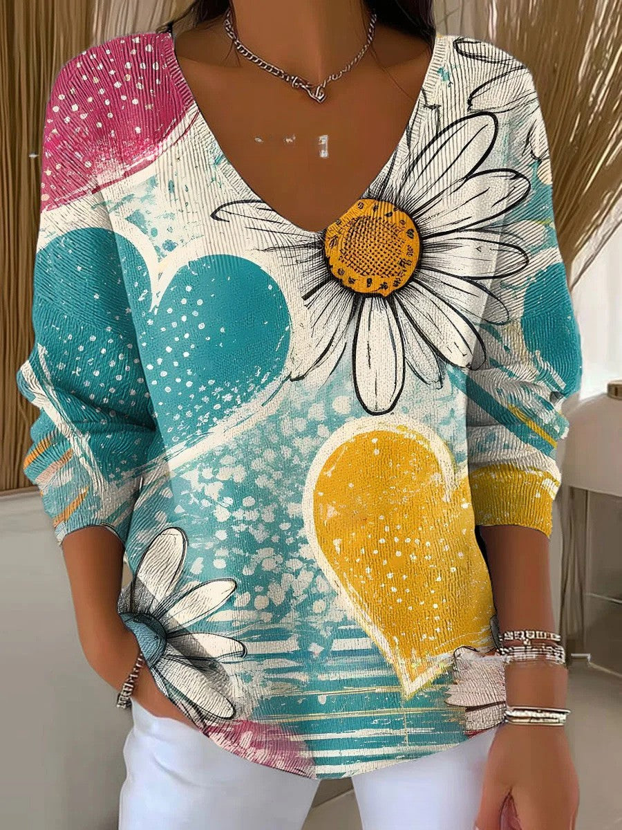 Benedetta – Maglione con scollo a V 11