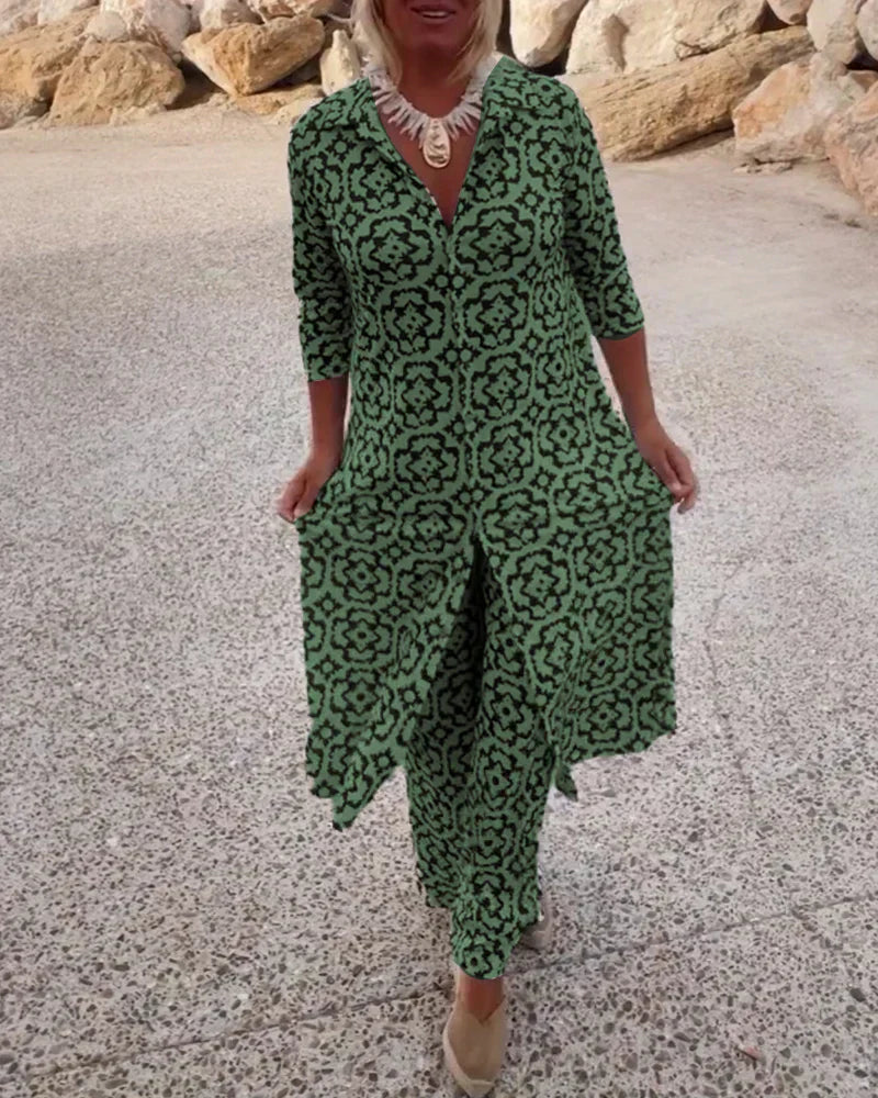 NAOMI – SET MONOCROMATICO CHIC IN DUE PEZZI