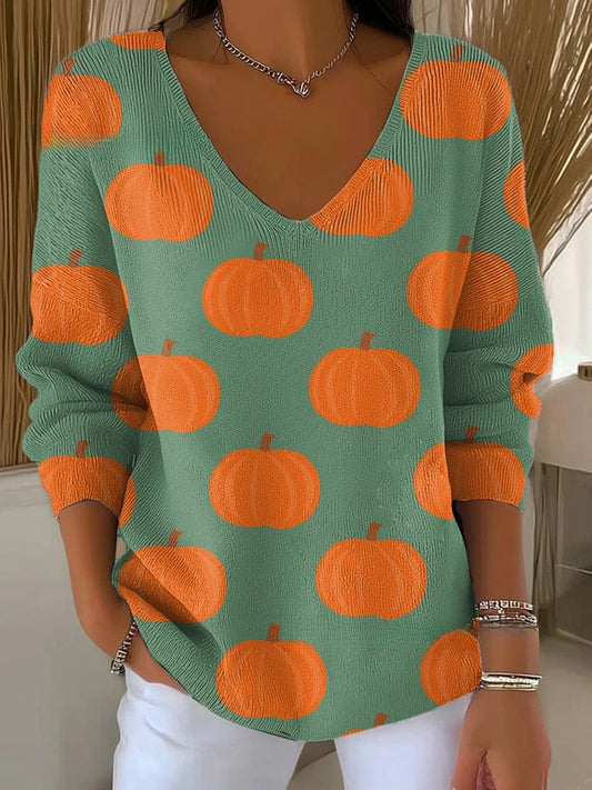 Benedetta – Maglione in Maglia con Scollatura a V 12
