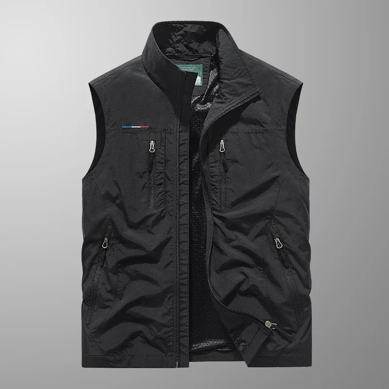 Finn™ | Gilet cargo traspirante con più tasche