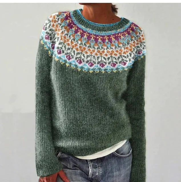 Verde / Fiori / 2XL