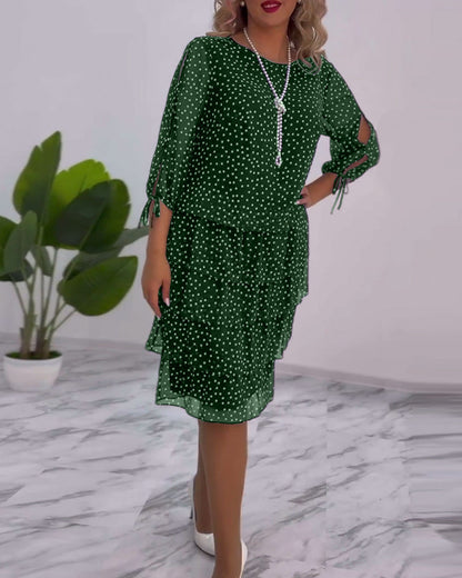 CLARA – ELEGANTE ABITO A POIS