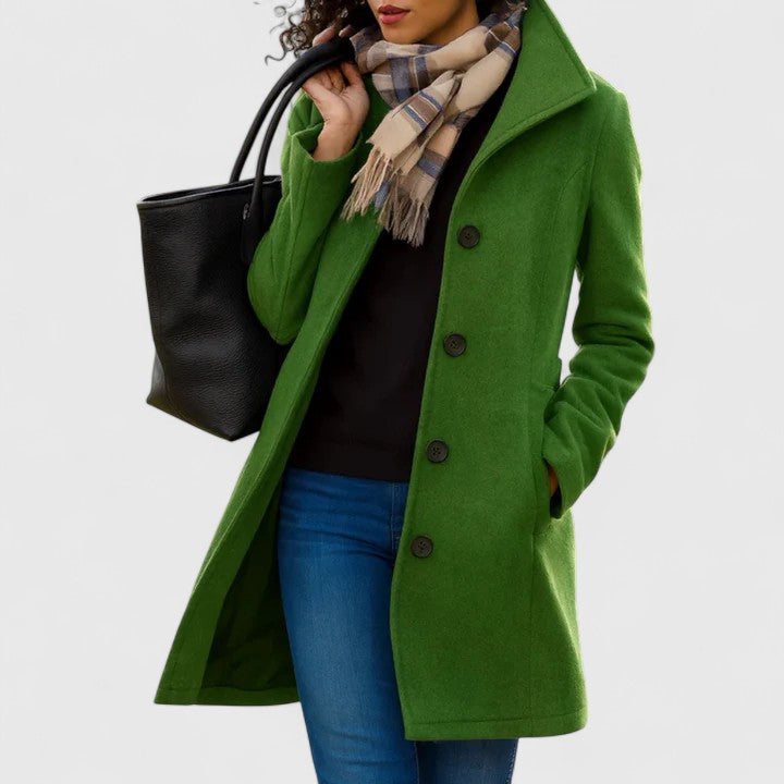 AURORA – PEACOAT IN LANA MISTA TIMELESS