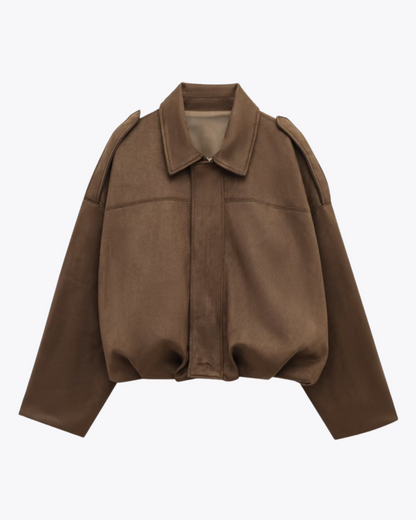 Noraly™ | Giacca Bomber in Suede