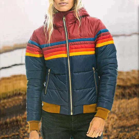 Hester™ | Giacca in piuma retro