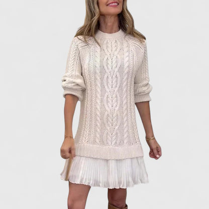 JULIA – ABITO A MAGLIA A TRECCE