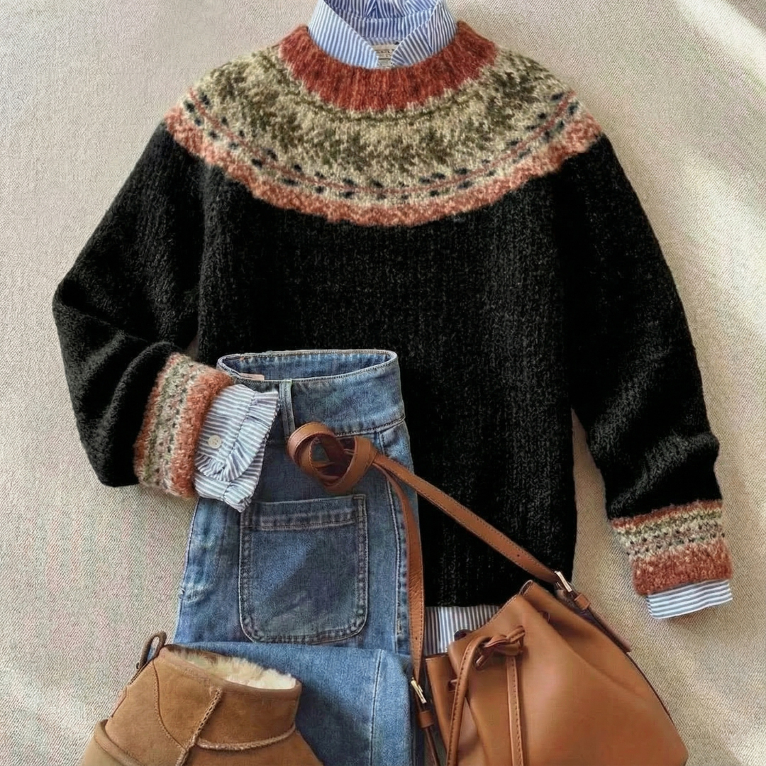 MADELINE – MAGLIONE VINTAGE FAIR ISLE
