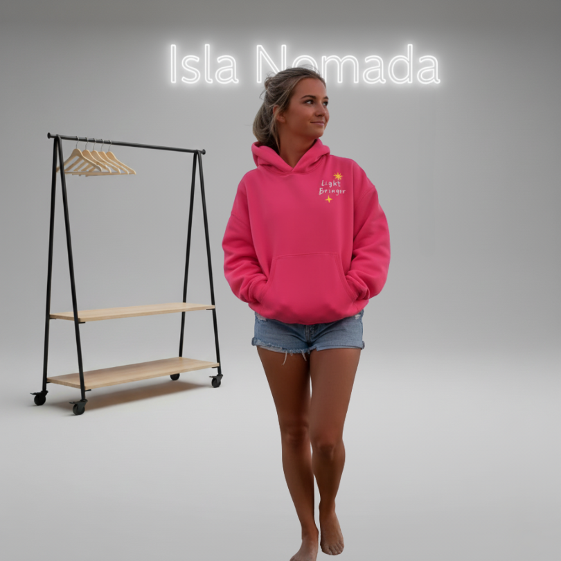 Isla Hoodie - Rendi il Mondo più Luminoso semplicemente essendoci!