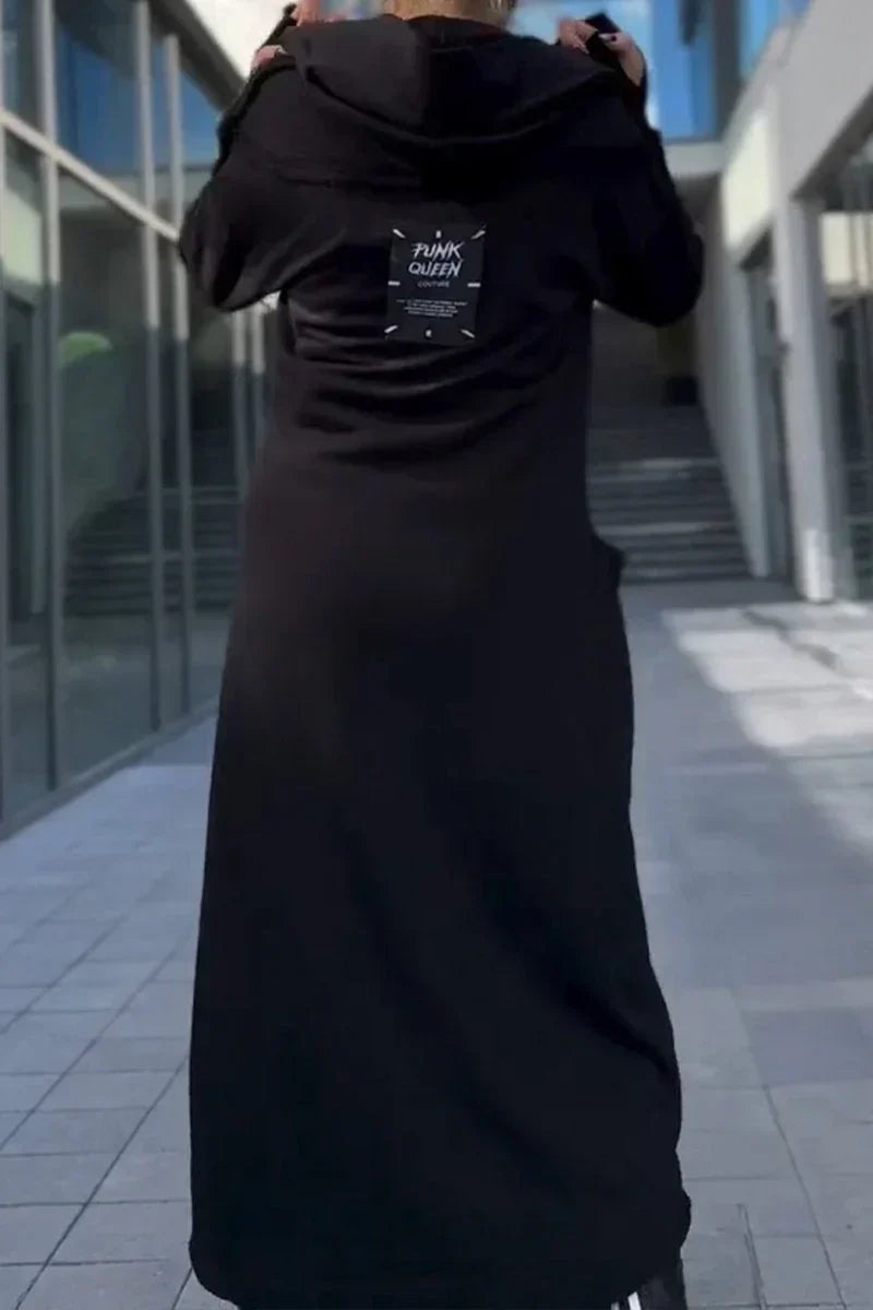 LILIANE – CAPPOTTO LUNGO MODERNO CON CAPPUCCIO