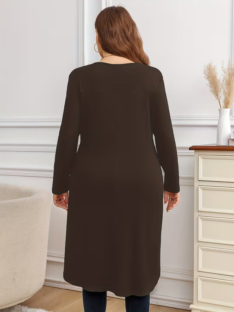 Arelivine - Elegante T-shirt a maniche lunghe