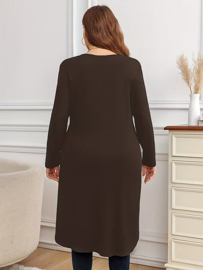 Arelivine - Elegante T-shirt a maniche lunghe