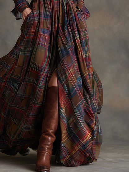 RACHEL – CAMICIA ABITO A RIGHE DAL TAGLIO ELEGANTE