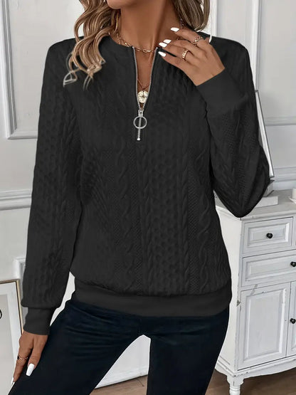 Jorien™ | MAGLIONE IN MAGLIA CON ZIP