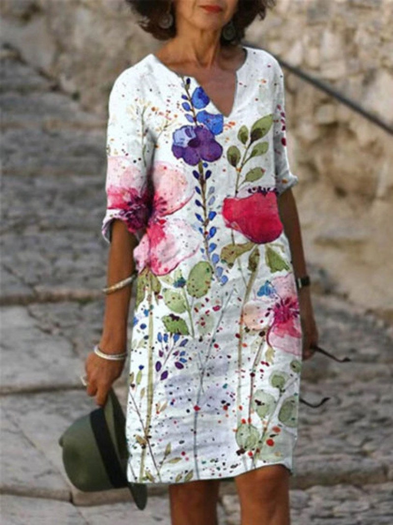 HEIDI – ABITO ELEGANTE FIORITO