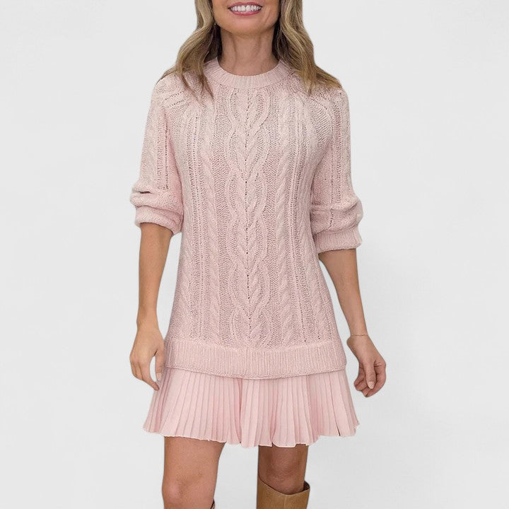 JULIA – ABITO A MAGLIA A TRECCE