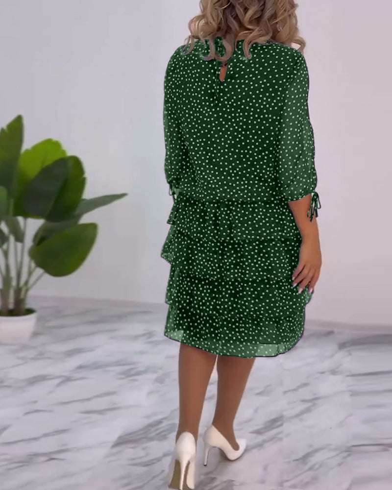 CLARA – ELEGANTE ABITO A POIS