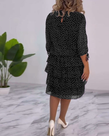 CLARA – ELEGANTE ABITO A POIS