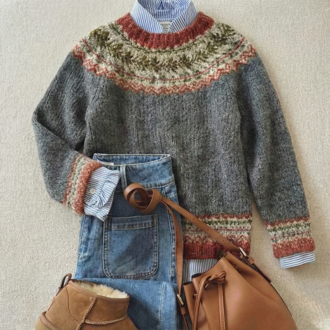 MADELINE – MAGLIONE VINTAGE FAIR ISLE