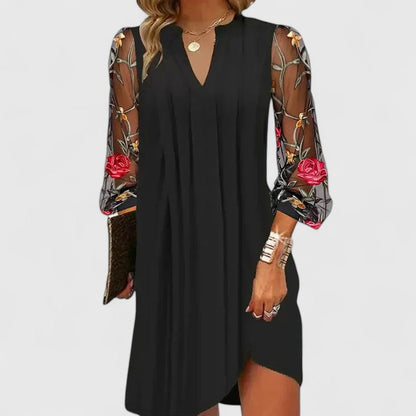 MARTHA – ELEGANTE ABITO SHIFT RICAMATO