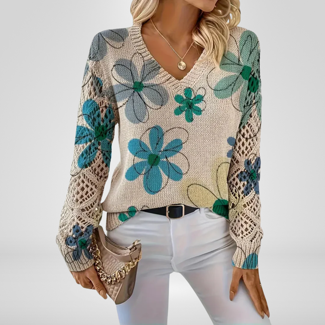 IRIS – MAGLIONE A V FIORITO