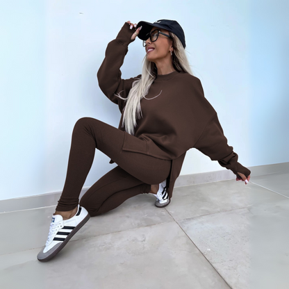 ELARA – SET FELPA E LEGGINGS RELAX
