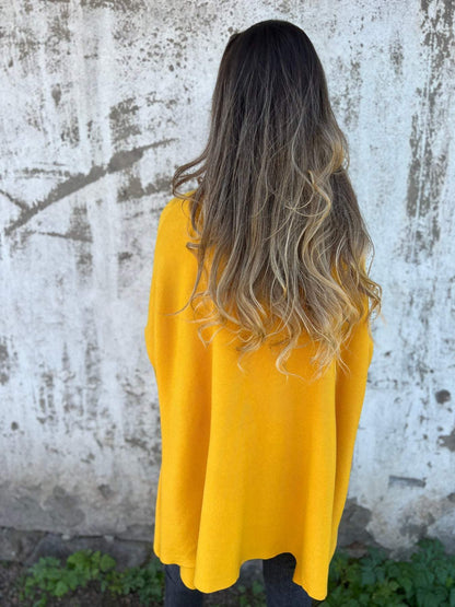 Kyra™ | Maglione Comodo in Maglia con Scollatura a V e Maniche Lunghe