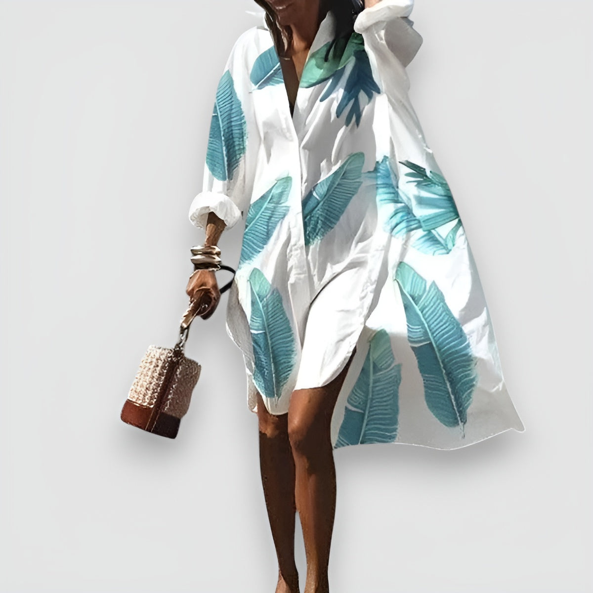 Bianco/azzurro chiaro / 2XL