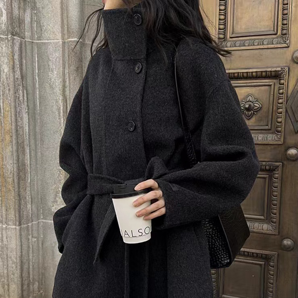 Velmira | Cappotto in Seta e Lana