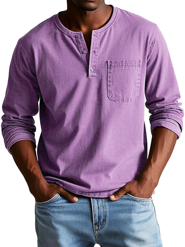 Marcel™ | Camicia Vintage con Maniche Lunghe