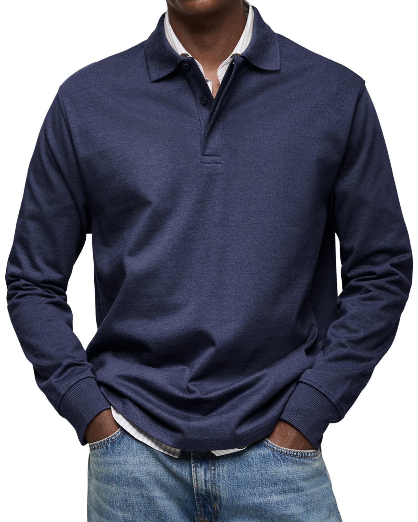 Wessel™ | Polo Casual a Maniche Lunghe