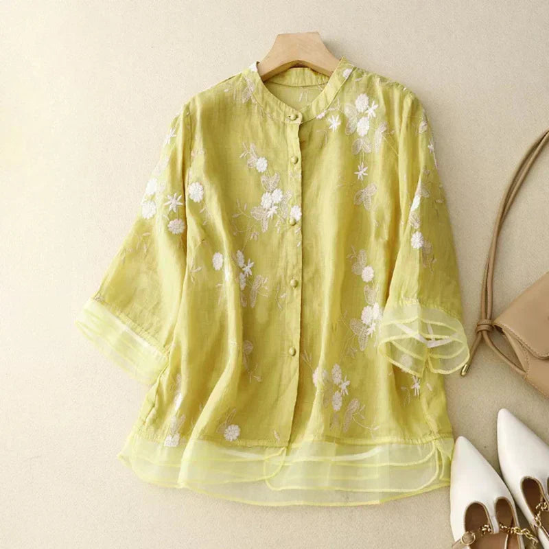 Nadine™ | Blusa Ricamata