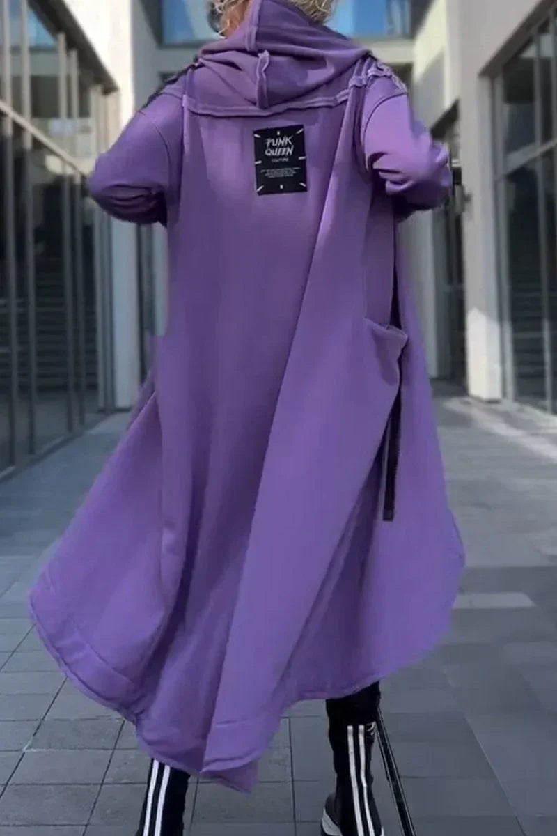 LILIANE – CAPPOTTO LUNGO MODERNO CON CAPPUCCIO