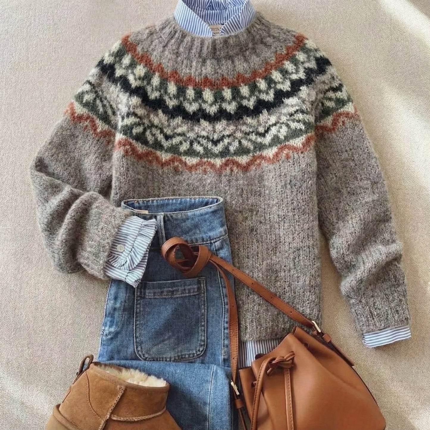 MADELINE – MAGLIONE VINTAGE FAIR ISLE