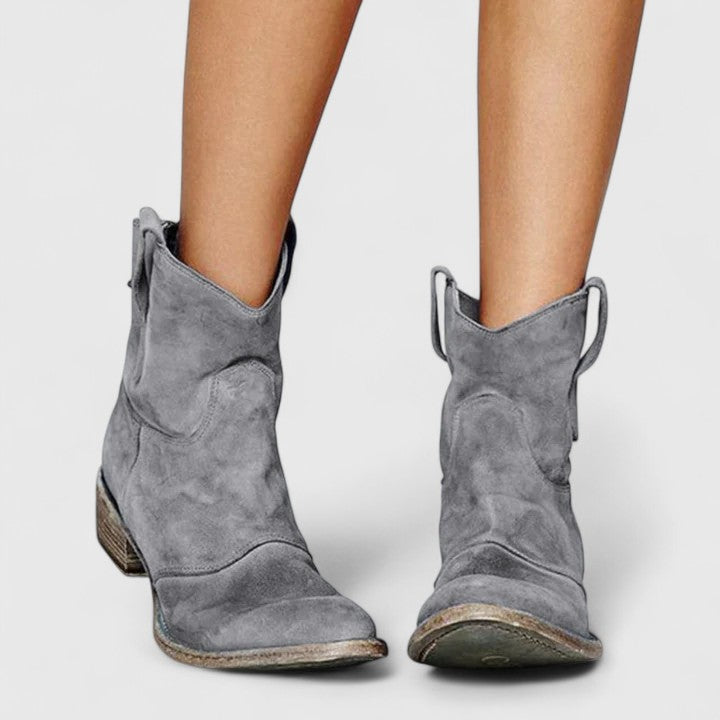 FLEUR – STIVALETTO WESTERN DISTRESSED