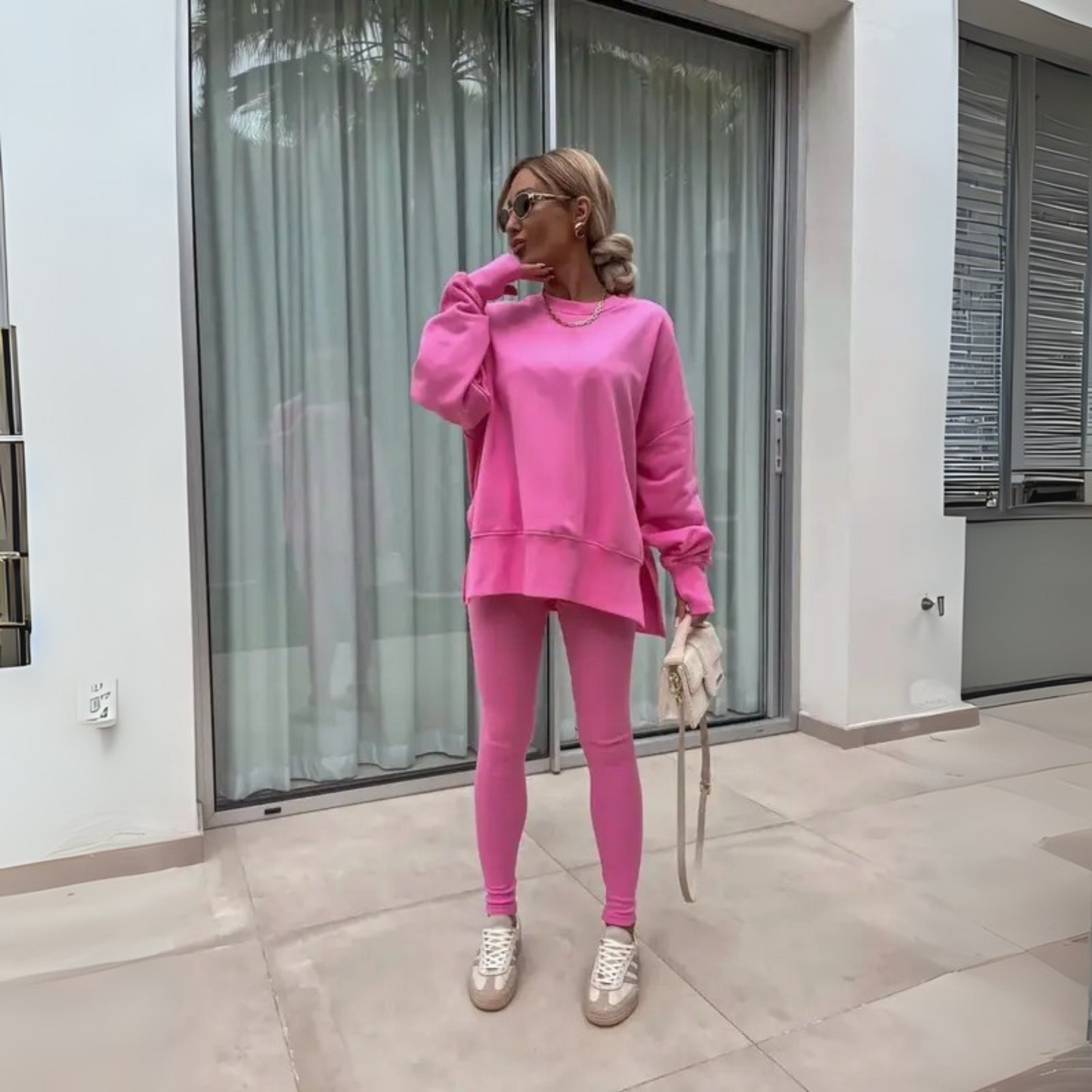 ELARA – SET FELPA E LEGGINGS RELAX