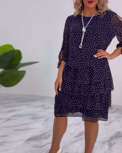 CLARA – ELEGANTE ABITO A POIS