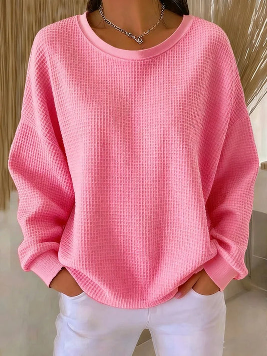 Rhosavienne – Maglione Testurizzato con Morbido Comfort