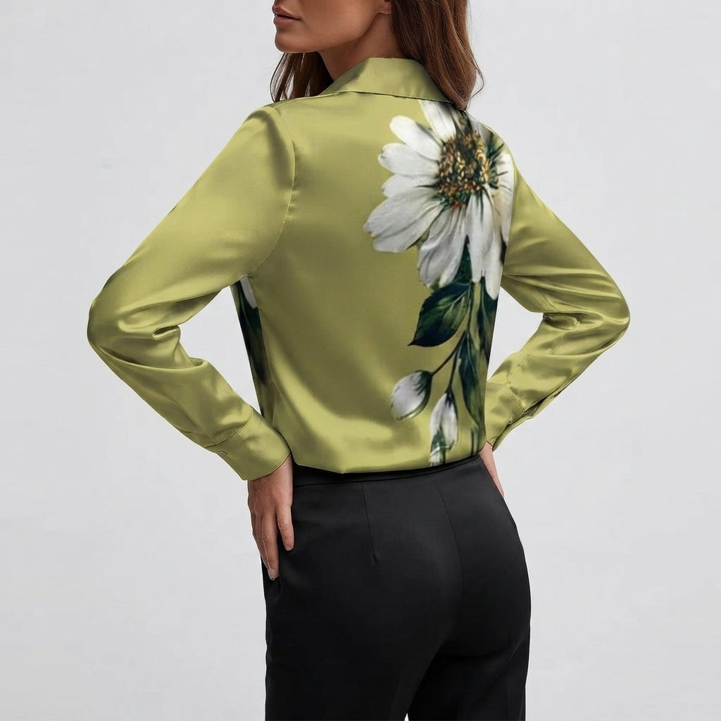 BLUSA SCOLLO DRAPPEGGIATO DA DONNA