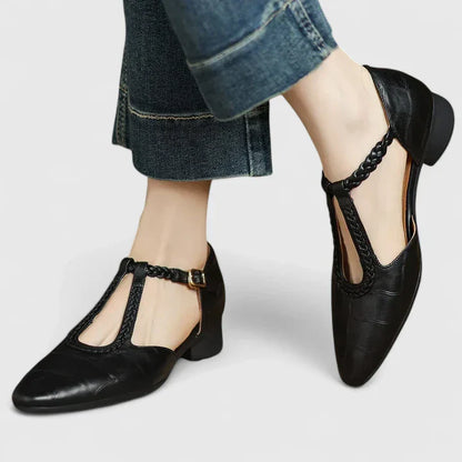 COLETTE – SCARPE CON TACCO BASSO A T-BAND