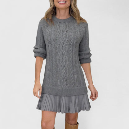JULIA – ABITO A MAGLIA A TRECCE